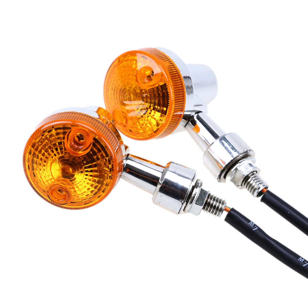 

2PCS Motorcycle Universal Turn Signal Lights Indicator Lamp for Kawasaki for Suzuki for Harley for Honda