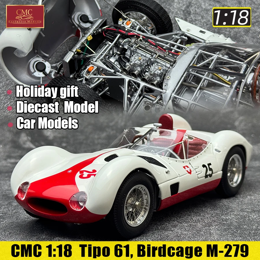 

CMC EXCLUSIVE MODELLE Diecast model 1/18 Tipo 61 Birdcage Collection of metal car models