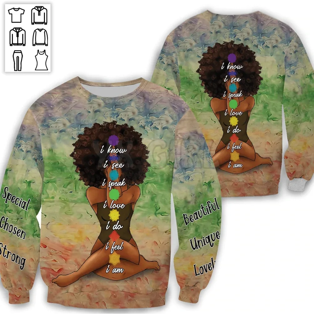 Yoga Background Chakras  3D All Over Printed Hoodies Streetwear Casual Unique Men's For Women's Hoodie/Sweatshirt/Zipper Hoodies