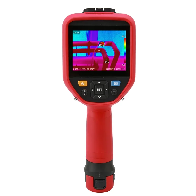 UTi256G Professional Handheld Thermal Imaging Camera Industrial Enhanced Infrared Thermal Imager Adjustable Focus 256*192