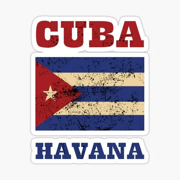 

HAVANNA CUBA Vinyl Car Sticker Self-adhesive Vinyl Waterproof Decorative Car Accessories Decal