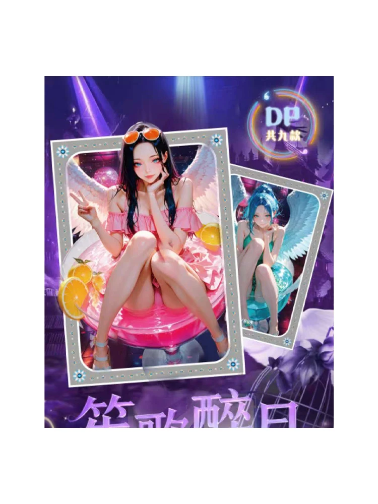 도매 나이트 란 크리에이티브 원피스 컬렉션 올 메탈 카드 엔젤 시리즈 애니메이션 귀멸의 칼날 탄지로