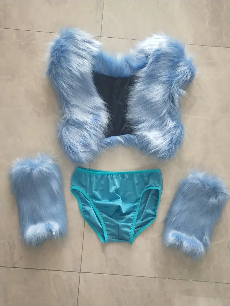 Club nocturno fiesta Rave Muscle Man Gogo disfraz Sexy chaleco de piel verde puño pantalones cortos conjunto Bar DJ baile en barra actuación ropa de escenario