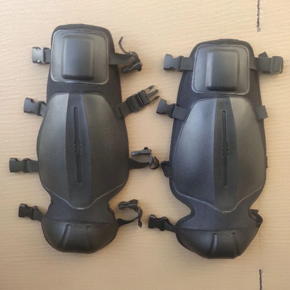 Waterproof Gardening Knee Pads Anti-Slip Anti-Collision Motorcycle Knee Pads Extended Adjustable Strap Leg Protective