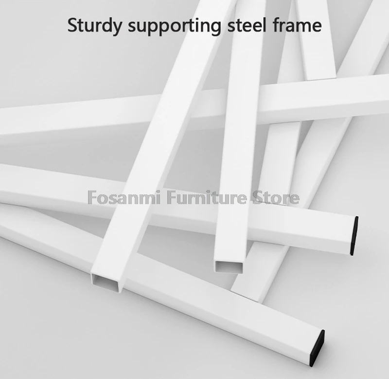 Robuster Raum-Studentisch, breiter Schreibtisch, abgerundete Ecken, Büro-Computertisch mit Aufbewahrungsschicht, einfacher Heim-Gaming-Schreibtisch