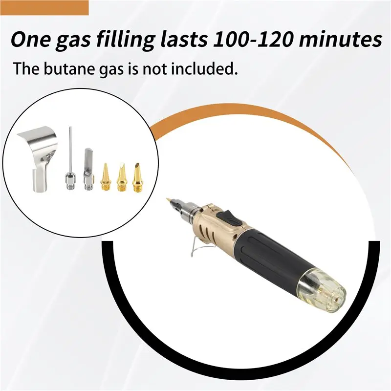 PERFECT MODERN HS-1115K 10-In-1 Multifunction Gas Soldering Iron Case Set Lighter Spray Set Welding Equipment