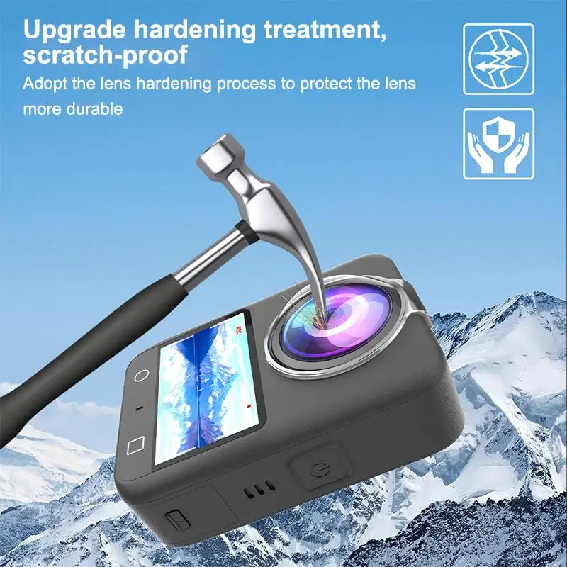 1Set Panoramic Camera Protective Glass PMMA Scratch Resistant Protective Mirror Suitable For Osmo 360 Lens