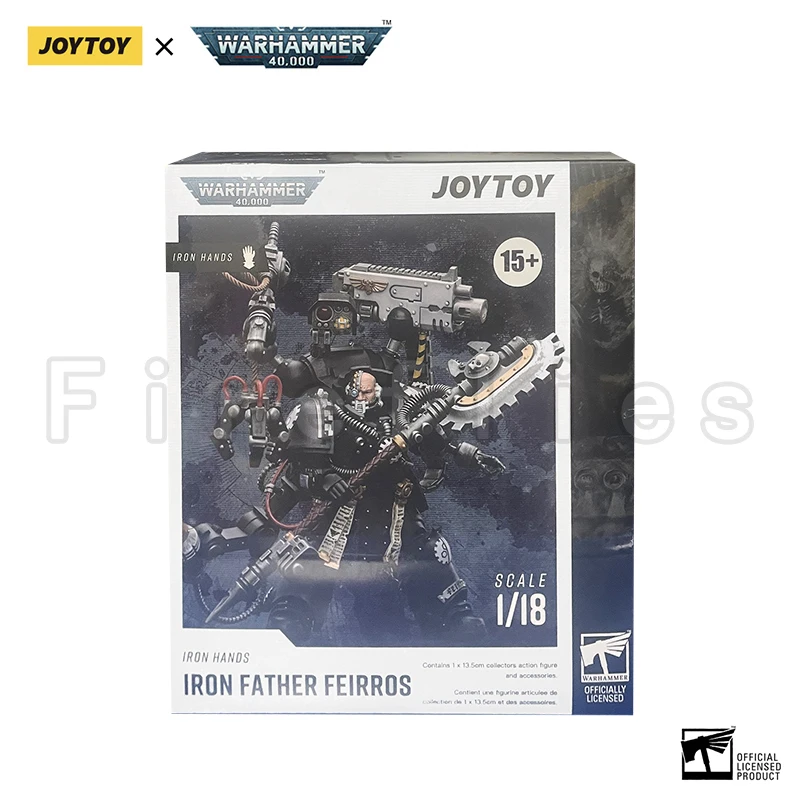 1/18 JOYTOY Action Figure 40K Iron Hands lron Father Feirros Anime Model Toy