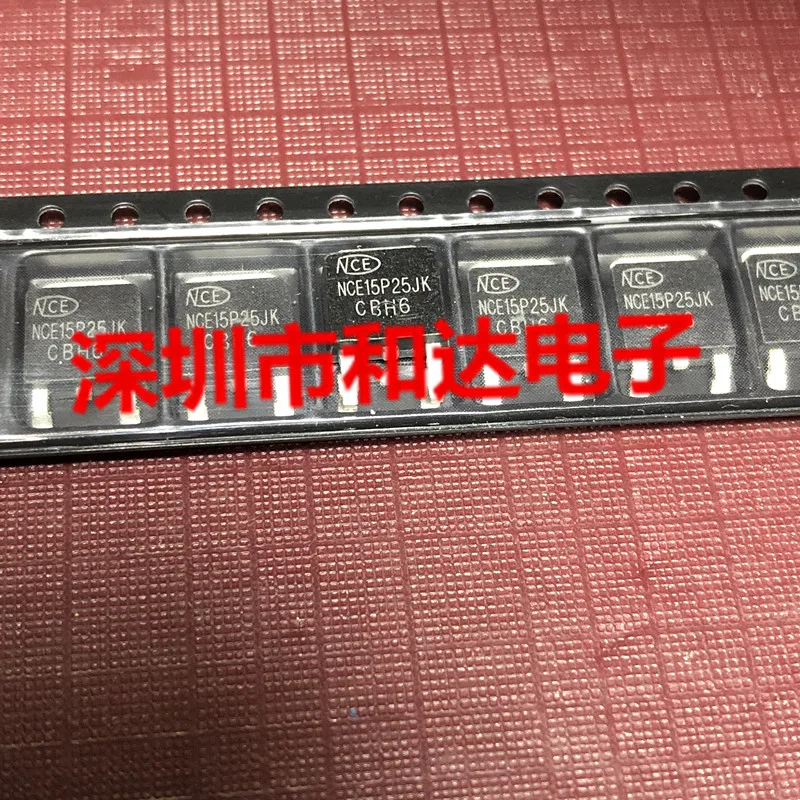 10pcs orginal new NCE15P25JK TO-252 -150V -25A