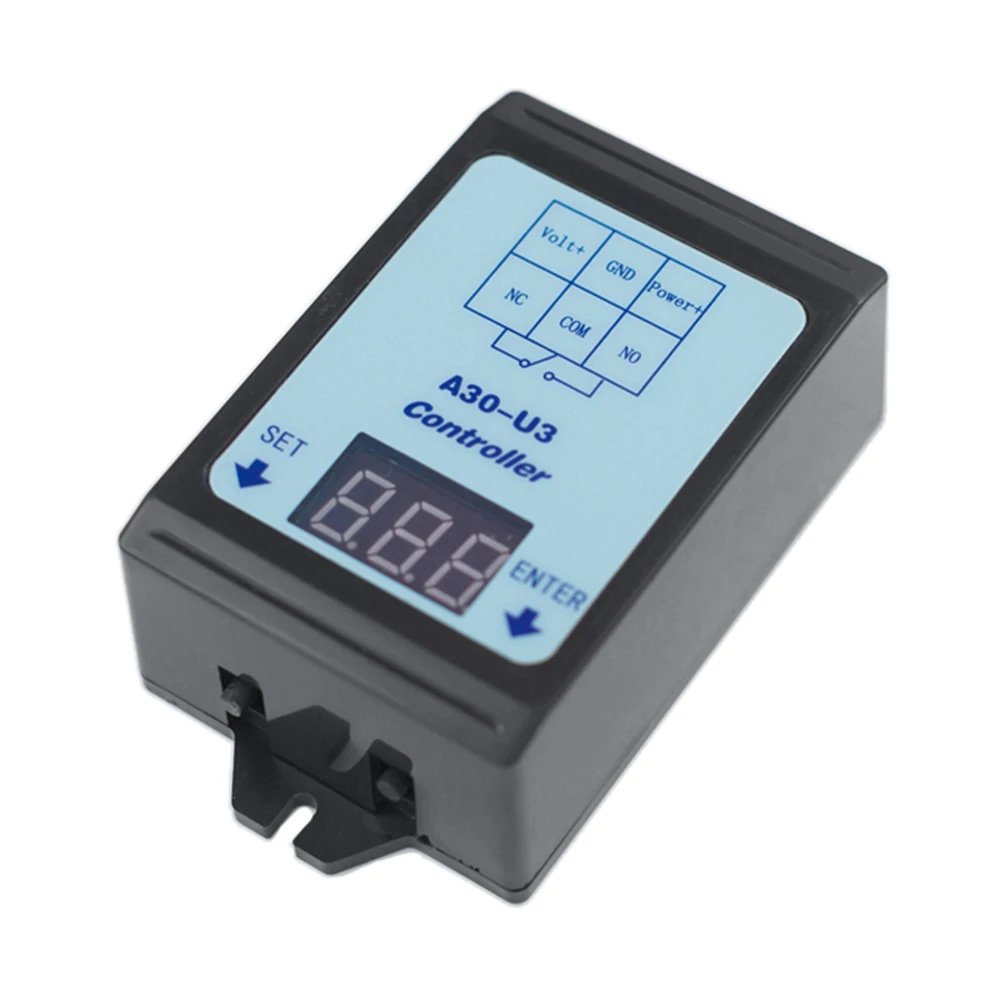 DC 6 ~ 80V przekaźnik monitorujący napięcie z opóźnieniem czasowym przekaźnik ładowania moduł kontrolera podnapięciowego zabezpieczenia przeciwprzepięciowego