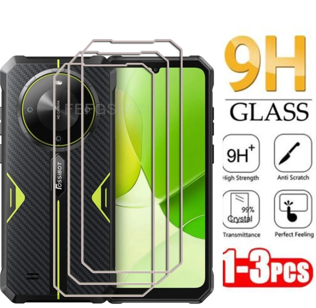 9H 2.5D gehärtetes Glas für FOSSiBOT F105 6,75 Zoll FOSSiBOTF105 F 105 Displayschutzfolie