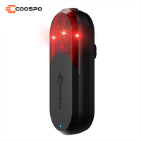COOSPO TR70 Radar Tail Light Smart Bike Taillight Brake Warning IP67 Waterproof Cycling Rear Light 7 Light Modes Tail Lamp
