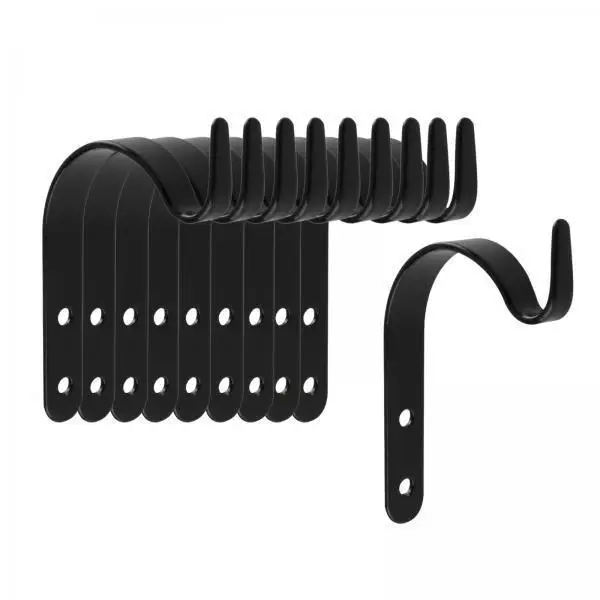Metal Plant Hanging Hook Wall Mount Bracket Durable Garden Hanger for Baskets Lanterns Wind Chimes and Pots