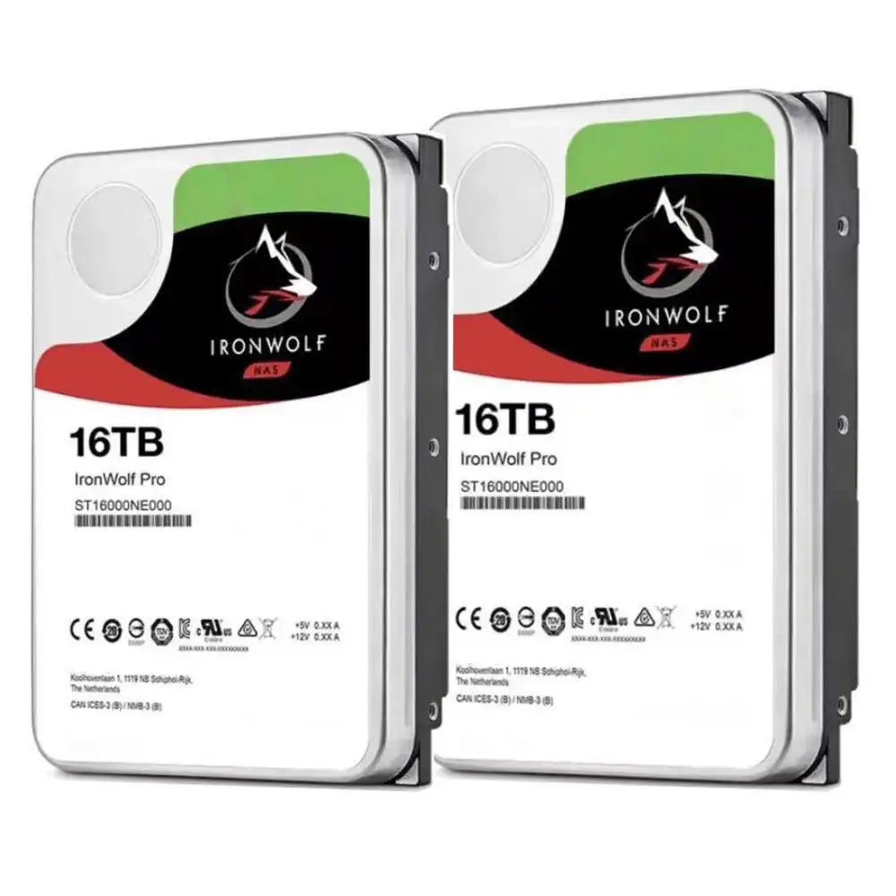 Original 16TB ST16000NE000 ST16000VE002 St16000nm002g Pro 3.5'' SATA NAS HDD Hard Drive