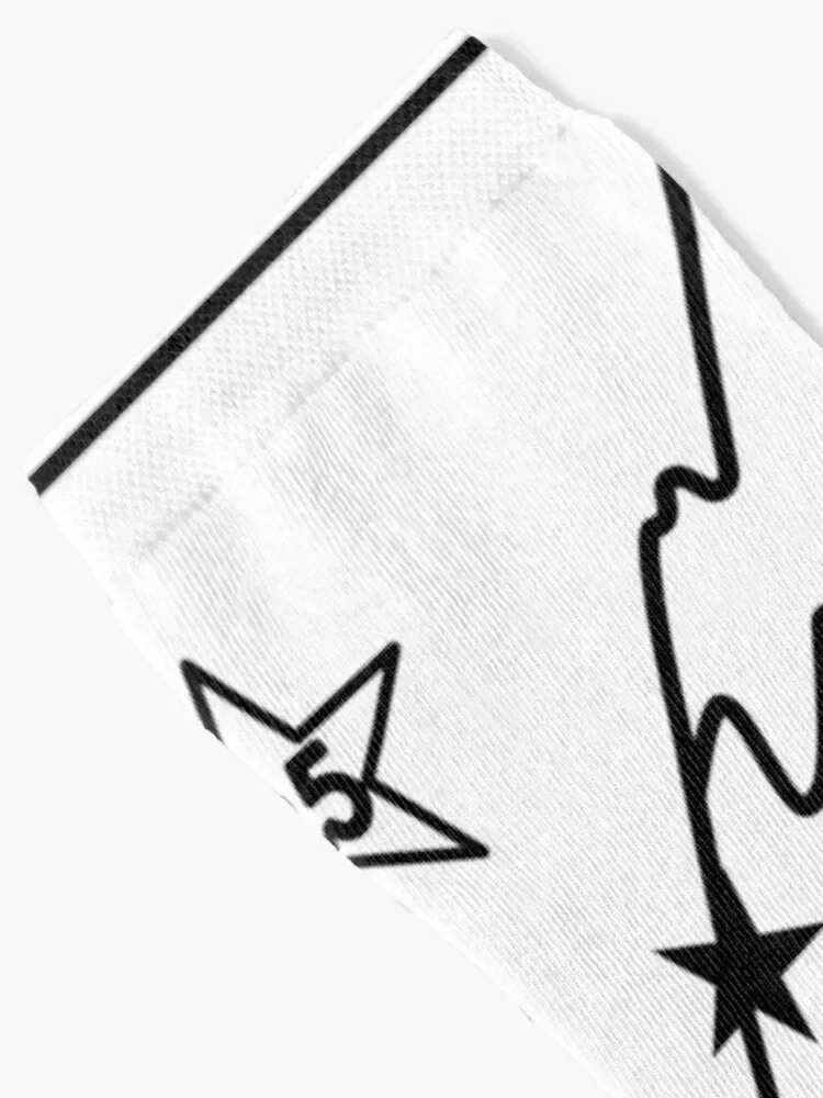 ألبرت هوفمان LSD 1943 B&W الجوارب الهدايا ضغط مضحك جورب جولف بوي الطفل الجوارب النسائية