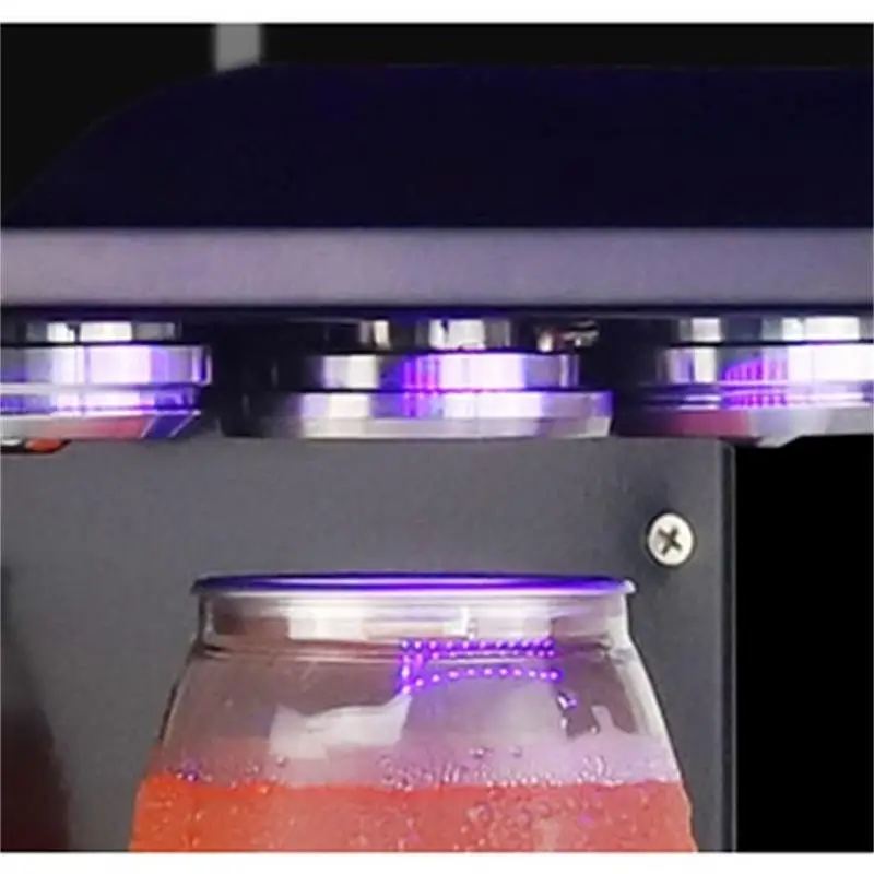 Automatic Intelligent Can Sealing Machine Takeaway Bowl Capping Equipment Tin Jar  Seamer