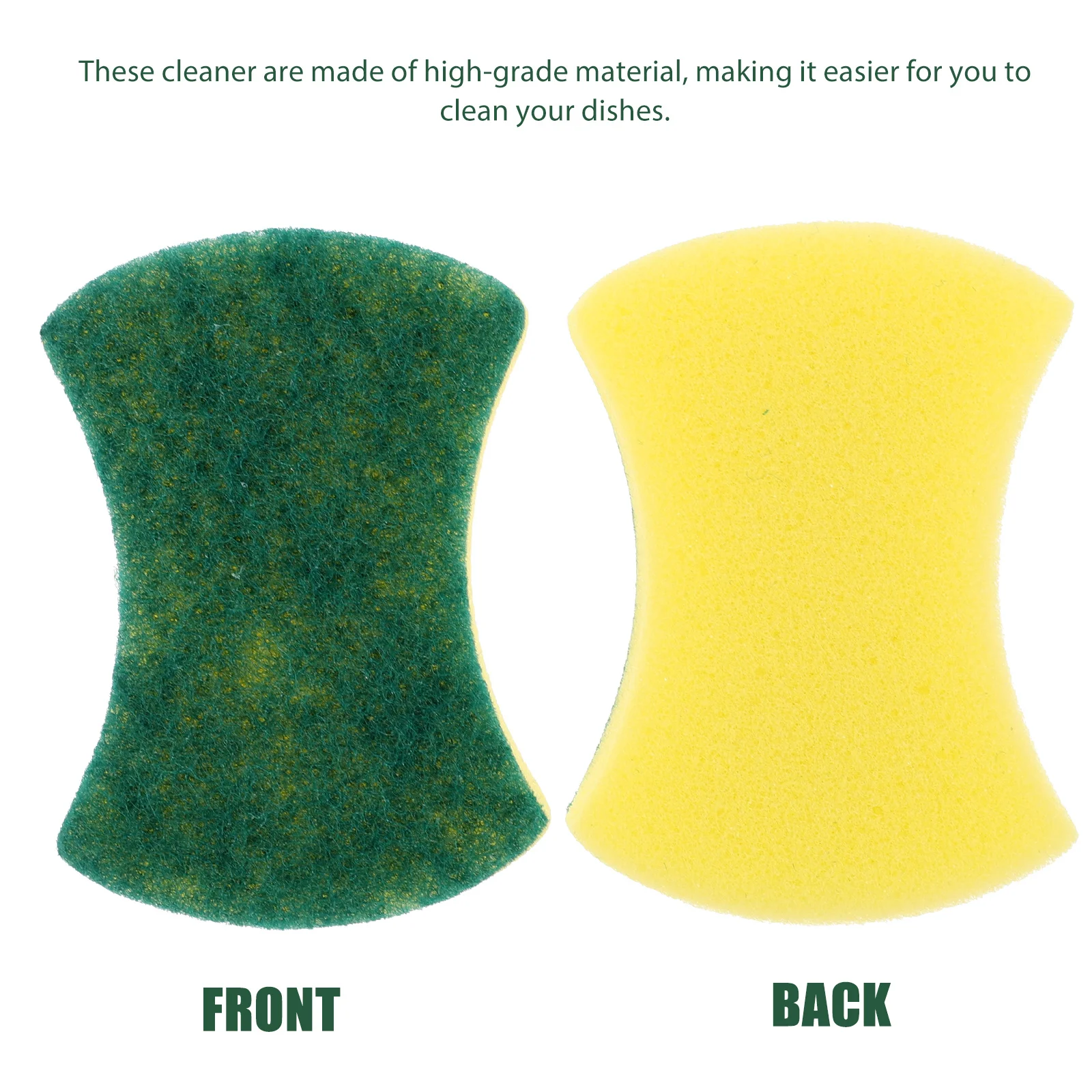 

24Pcs Durable Dish Sponge Strong Stable Multi-Purpose Sponges for Kitchen Bathroom Surfaces Quick Dry No Odor Wok Sponge