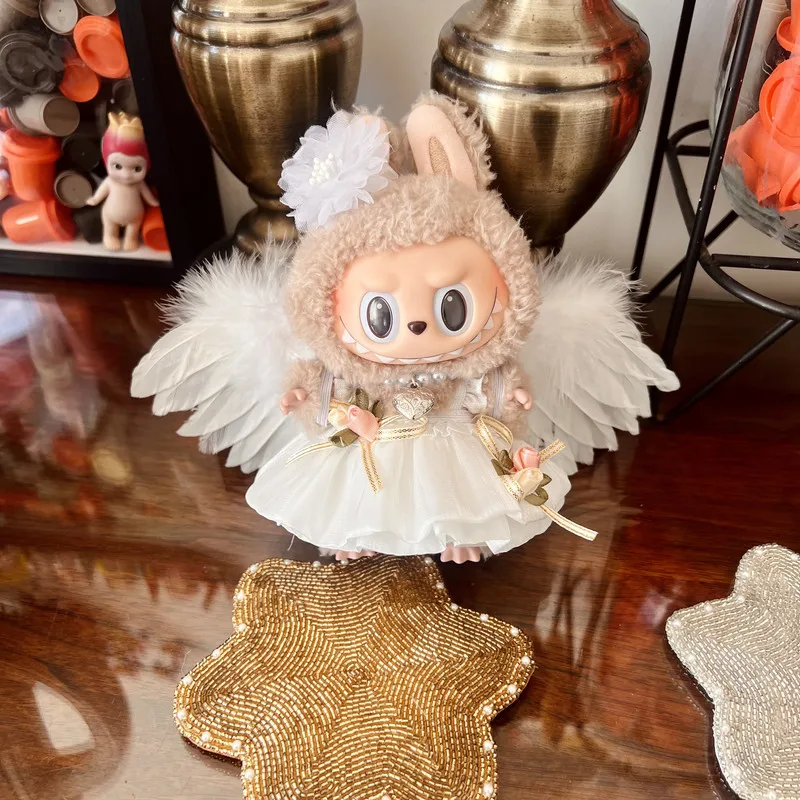 

Только одежда 17 см, аксессуары для крыльев куклы, перо Gif, виниловая кукла, одежда «сделай сам», мини-перо, реквизит с крыльями ангела, замена