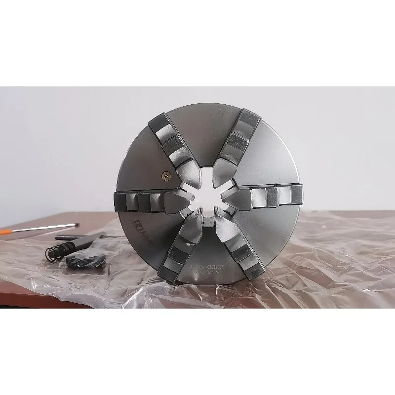 سانو 6 مخرطة الفك تشاك 200 مم نوع التمركز الذاتي K13-200 مخرطة معدنية يدوية تشاك