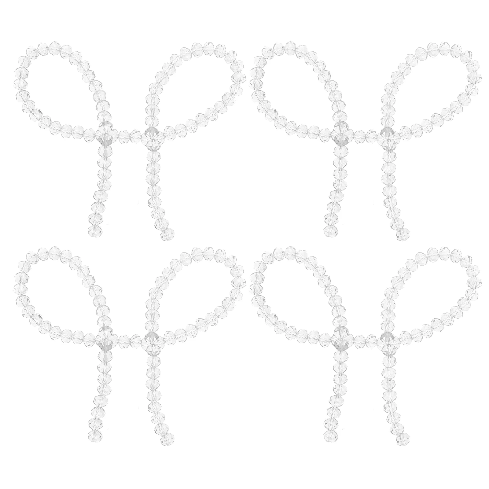 

560 Pcs Crystal Glass Beads for Jewelry Making Necklace Bracelet DIY Craft Project Loose Accessories Beading Gem