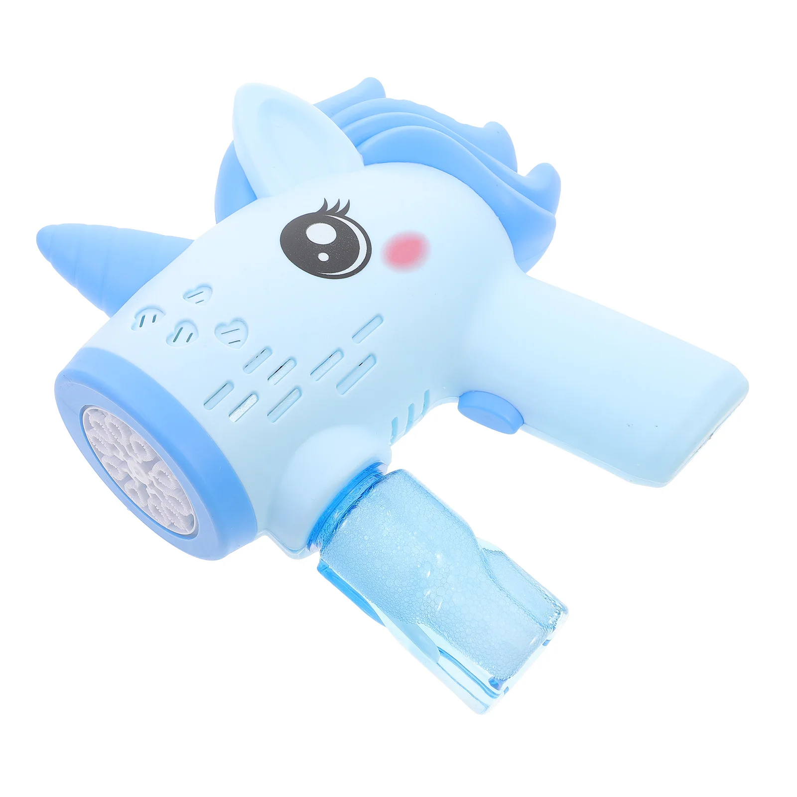 Máquina Automática de Burbujas Eléctrica para Fiestas al Aire Libre, Juego Infantil - Divertido Soplador de Burbujas de Unicornio de Dibujos Animados, Reutilizable