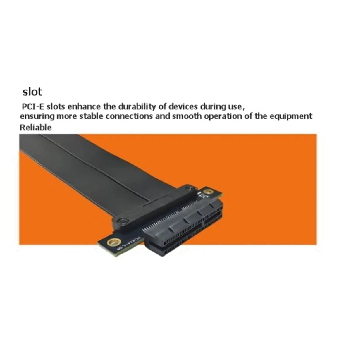 PCI-E Riser PCI E 4X Cable PCI Express Riser Card PCIe X4 to X8 X16 4.0 Extension Cable Expansion 20cm