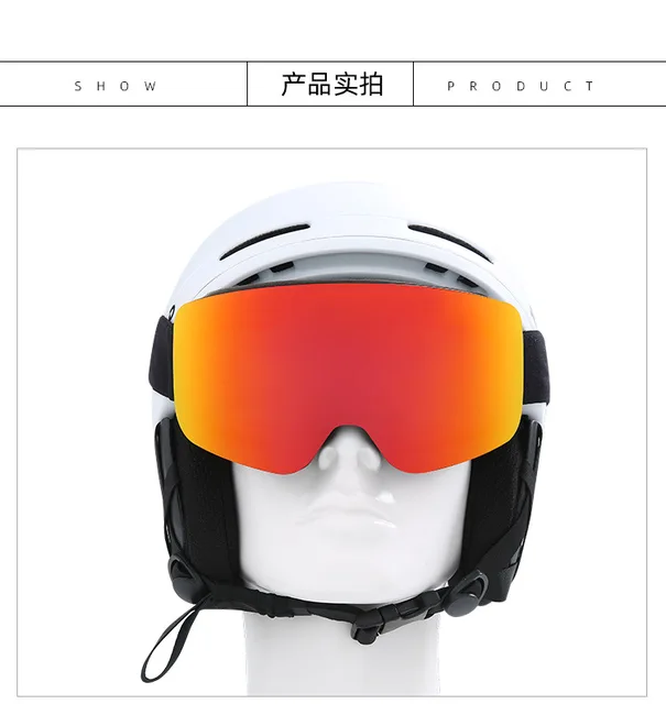 Big Ski Snowboard Goggles Women Men Skiing Eyewear Mask UV 400 Snow Protection Over Glasses Adult Double Anti-Fog Cylindrical 2 Big Ski Snowboard Goggles Women Men Skiing Eyewear Mask UV 400 Snow Protection Over Glasses Adult Double Anti-Fog Cylindrical 2