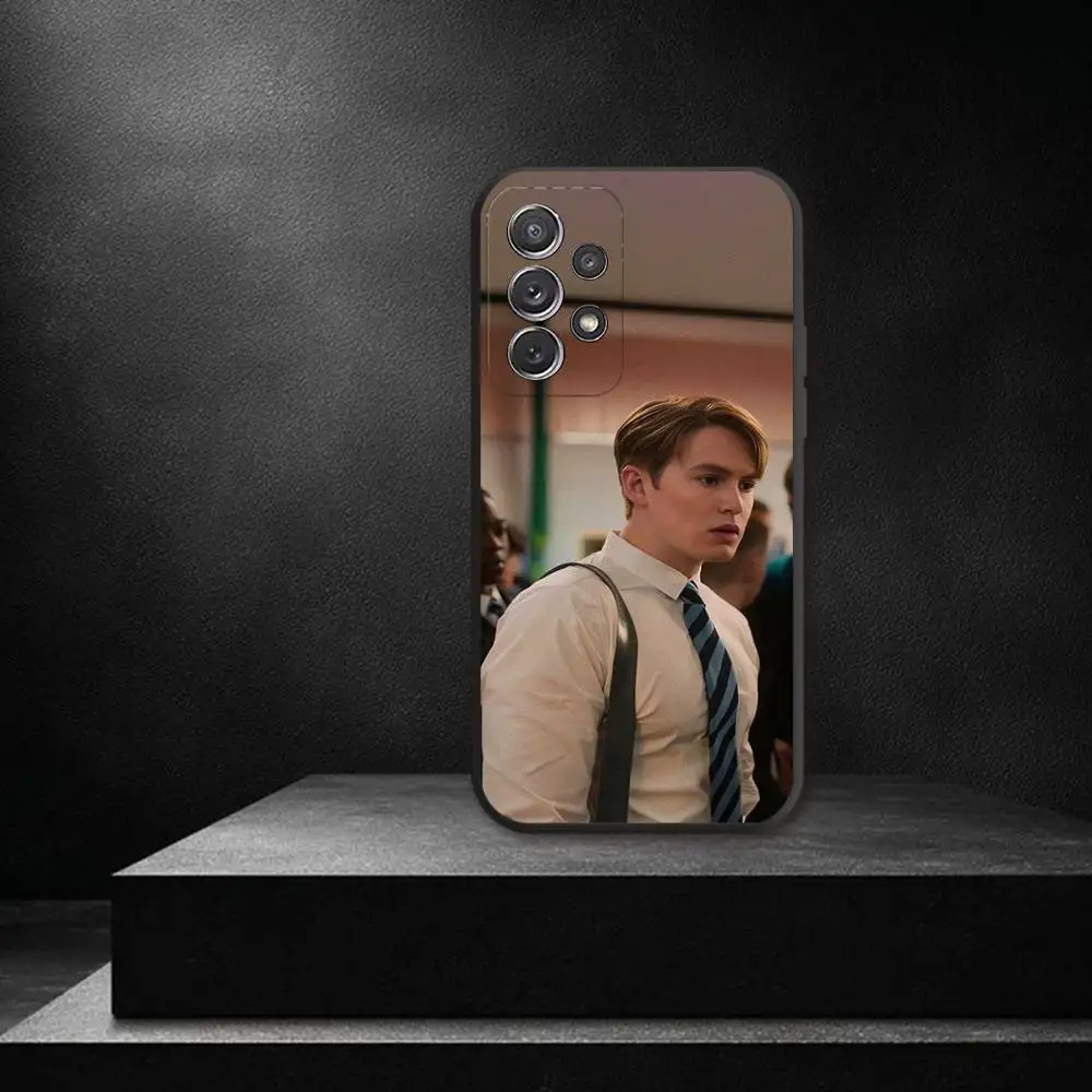 حافظة هاتف رائعة K-Kit C-Connor Actor لهاتف سامسونج S 25,24,23,22,30,21,10,9,Ultra,Plus,Lite,FE,4,5G حافظة ناعمة سوداء