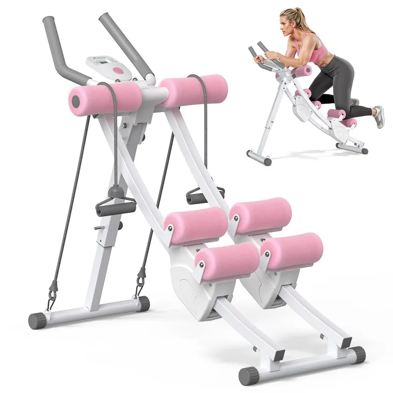 Ab Machine, Adjustable Ab Trainer Machine, AB Workout Equipment