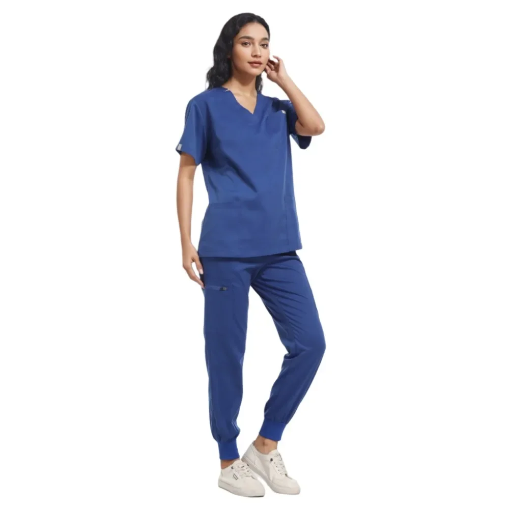 Multilcolors Hospital Medical Scrub Suits Uniform Women Men Scrubs Set Beauty Work Clothes Nurse Accessories Dental Surgery Suit