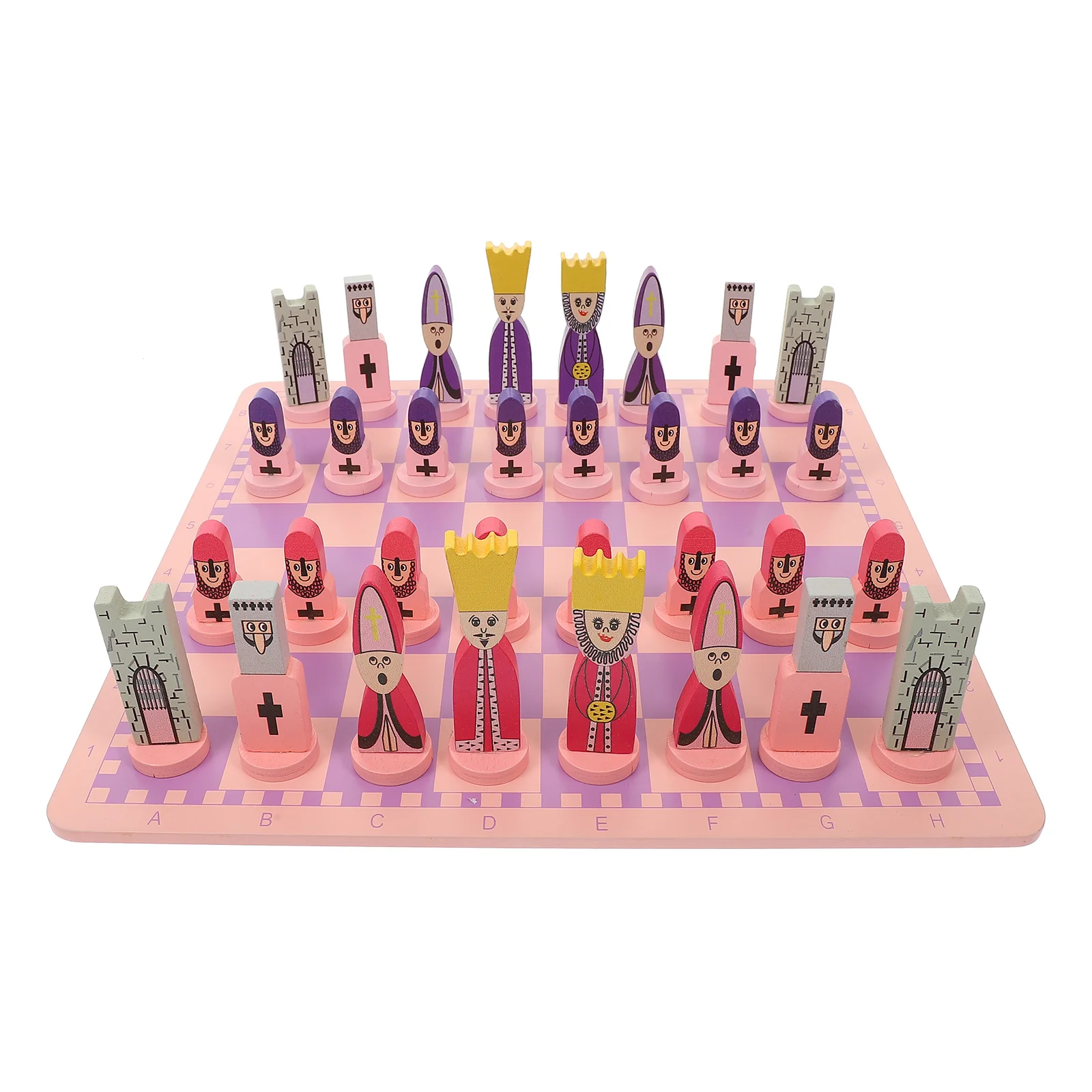 

1 Set of Travel Chess Set with Chess Board Educational Toys for Kids and Adults