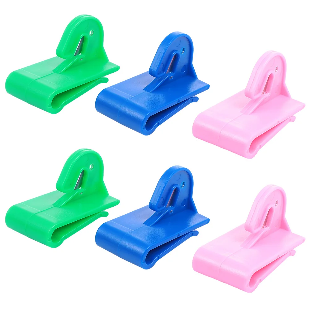 

6pcs Balloon Plastic Party Tools Decorative Easy Ribbon Accessories Balloons Slicer Tier Sizers Practical Clowns
