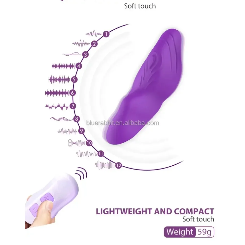 Remote Control Portable Invisible Vibrating Panty Wholesale Clitoris Vibrators Butterfly Panties Vibrators for Women - Image 4