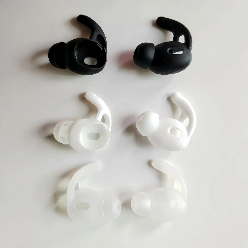 Embouts d'oreille de remplacement pour écouteurs sans fil AirPods 3, embouts en silicone antidérapants pour Apple AirPods 3, 2 paires