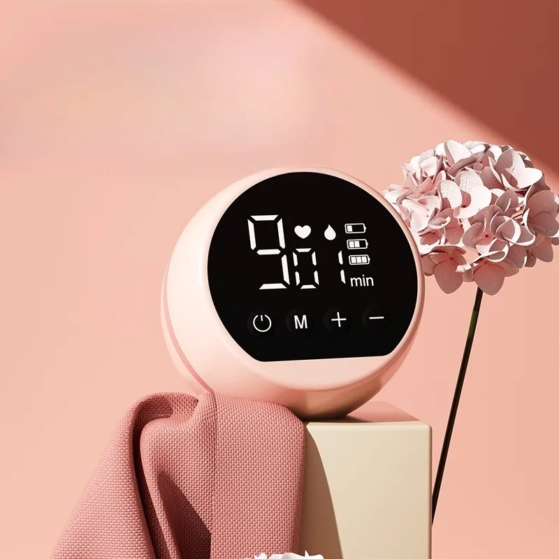 مضخة ثدي كهربائية ذكية الكل في واحد، شفط قوي تلقائي مع أوضاع تدليك، مضخة رضاعة صامتة مريحة #4