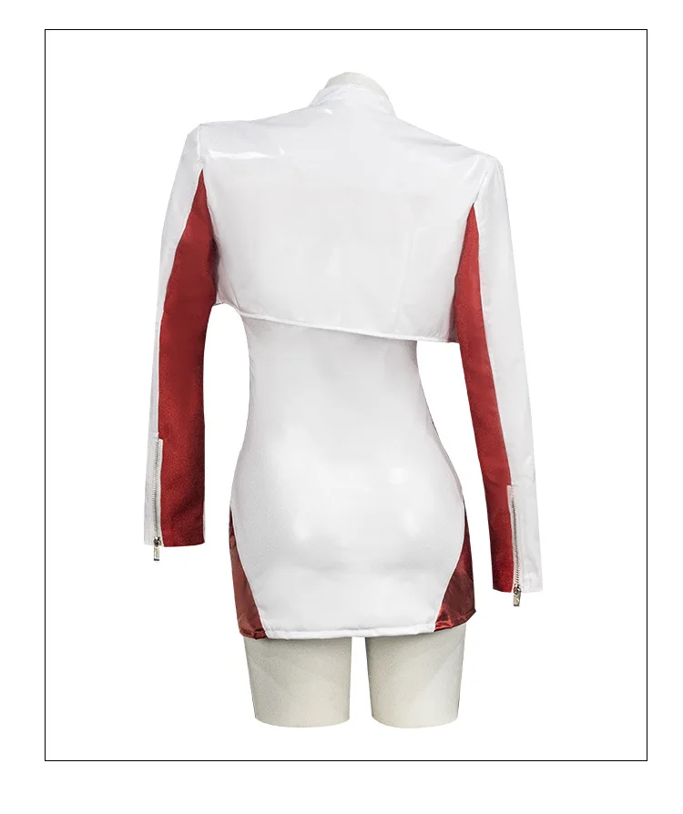 3 pezzi Anime Asuka Hakurei Cosplay tuta da motociclista Doujin giacca di pelle costume cosplay costume da moto di Halloween Cosplay