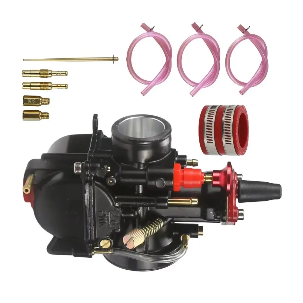 

Motorcycle Carburetor With Power Jet For Mikuni PWK 24 26 28 30 32 34mm Dirt Bike Motocross Racing