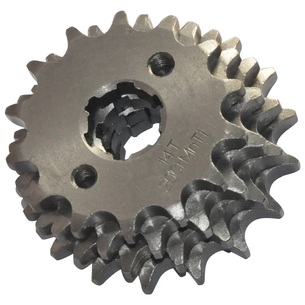 Motorcycle Front Sprocket For Daelim VC125 VL125 VJ125 VJF125 VS125 VT125 Evolution Derbi 125 Baja Cross City Kymco 150STR 50KXR