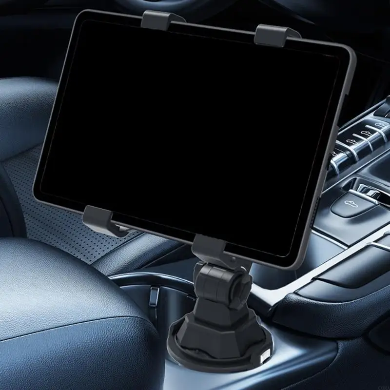 CORA Easy Installation No Tools Required Car Cup Holder Mounts for Devices 11-22cm Flexible Position and ABS