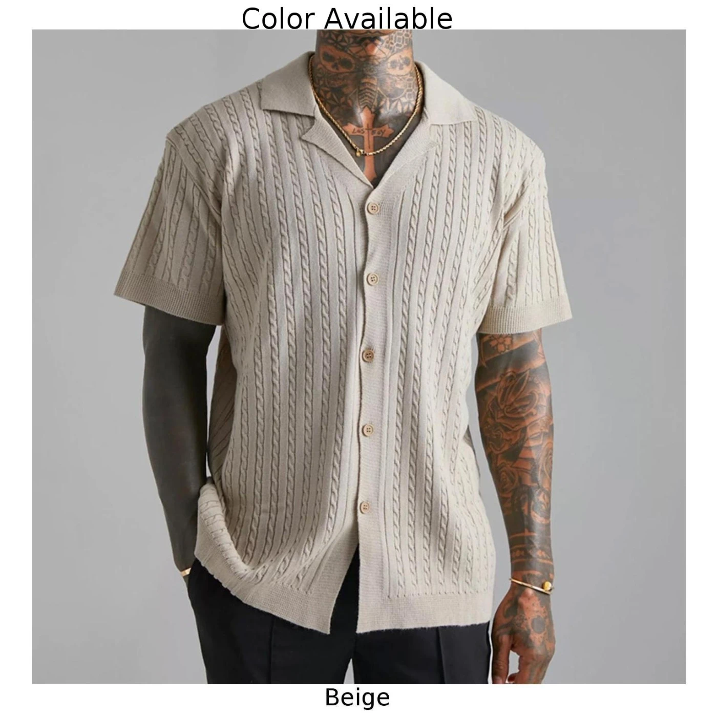 Camisa cómoda y elegante para hombre, camisas regulares de ajuste diario para vacaciones, ligero y elástico Color sólido, nueva moda