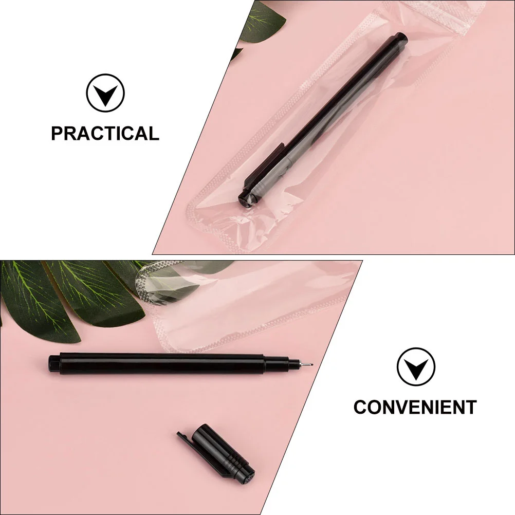 

4Pcs Manicure Drawing Pens Nail Art Tools Nail Beauty DIY Painting Pens Suitable for Home and Salon Girl Manicure