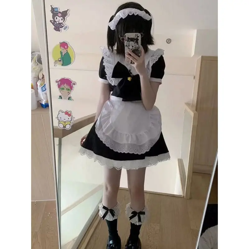 

Лолита горничный orm Косплей Dr Cute Fem Servant Outfit Faionable Set Student School orm Work Winter Season