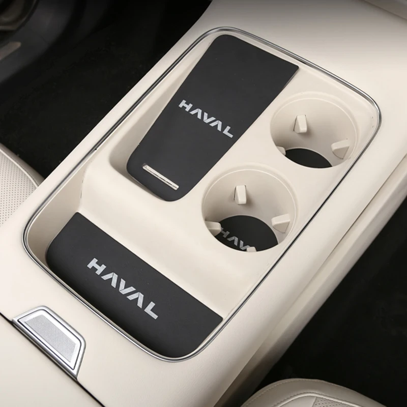 Für haval h6 4. Auto rutsch feste Matte Türnut Pad Leder Tor Schlitz Tasse Kissen Dekoration Autozubehör