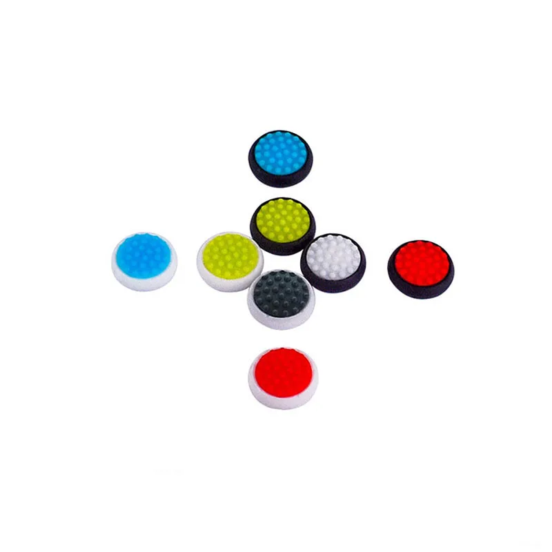 4pc Non-slip Silicone Soft Thumb Stick Grip Cap Joystick Cover For Sony PS5 PS4 PS3 Xbox One/360 Slim Series X/S Switch Pro Case