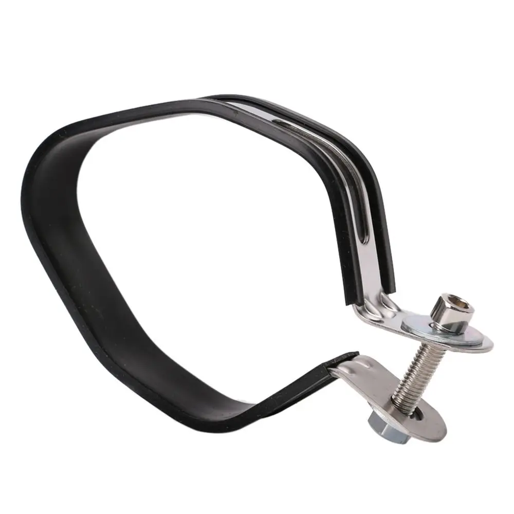 Universal Motorcycle Exhaust Clamp Exhaust Pip Supporting Bracket Fixed Ring Hanger Band Fixture Support Bracket