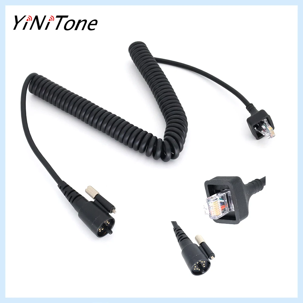 

Кабель для ремонта радио Kenwood | Замена ручного микрофона для TK-790/TK-890/TK-5810 | Изоляция полиуретана военного класса