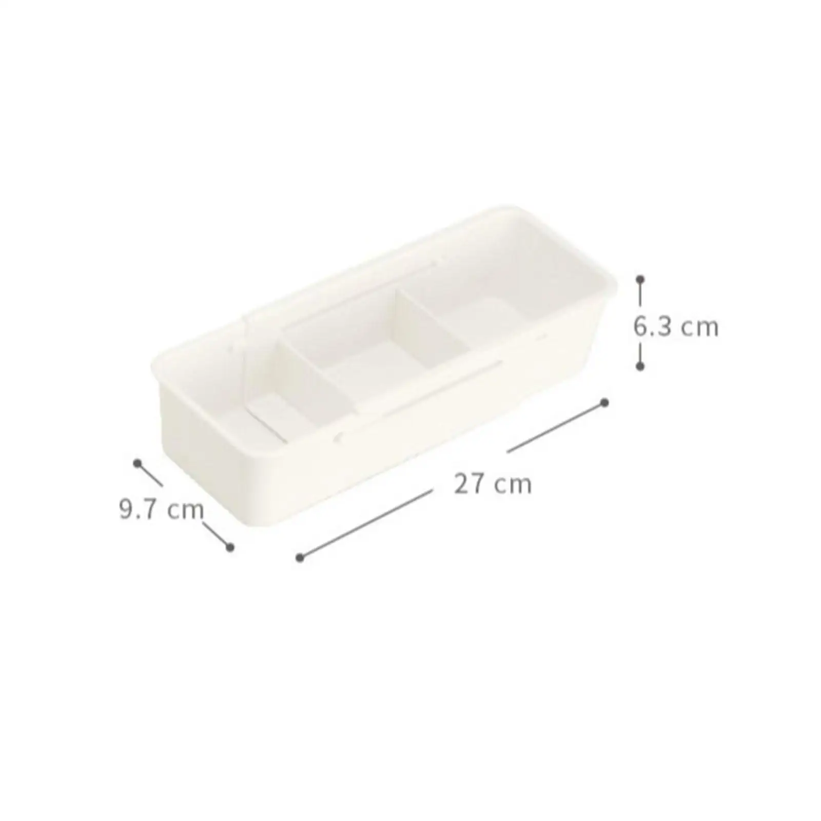 Expandable Drawer Organizer Drawer Divider Bin Practical Multipurpose Desk Stationery Storage Box for Bathroom Cabinet Shelf