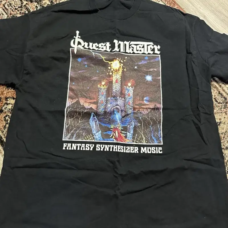 Quest Master T Shirt XL Dungeon Synth Windir Summoning Hole Dweller