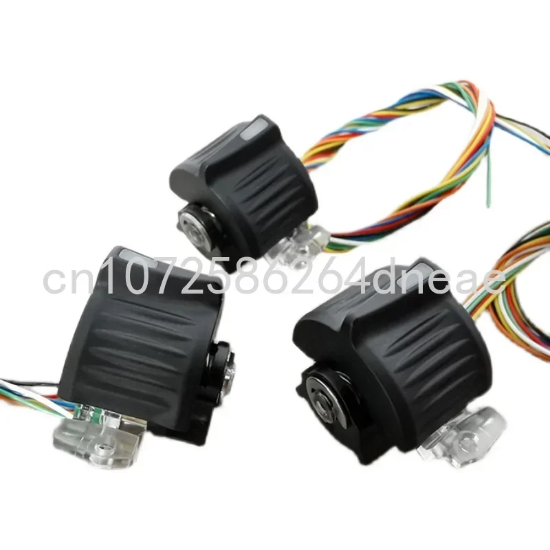 Manufacturer's Direct Sales SMC102B Finger Wheel Fingertip Operated Single Axis Small Hall Joystick