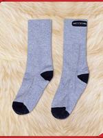 Electric Heated Socks Battery Heated Socks with Built-in Heating Panels Skiing Sock Comfortable Foot Warmers for Camping Hiking